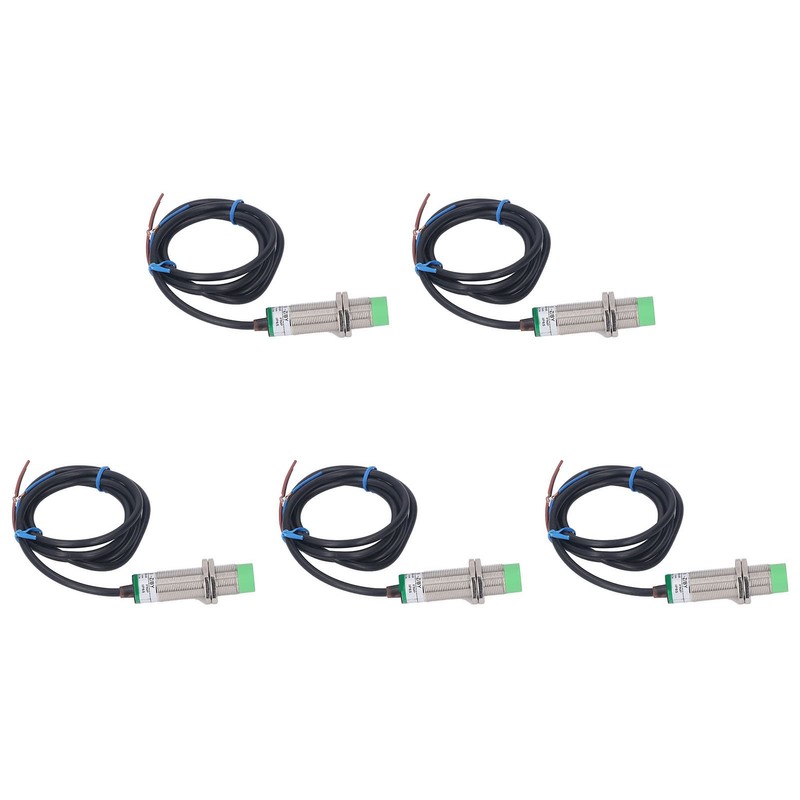 Proximity Sensor Switch, 5-Piece Inductive Proximity Sensor PNP Normally Open