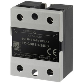 TRU Components Solid State Relay TC-GSSR-1-25DD 25A Switching Voltage (Max.): 32V/DC Switching