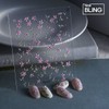 Embossed Natural Flower Nail Sticker FEB502 / 엠보 네츄럴플라워 네일스티커 FEB502