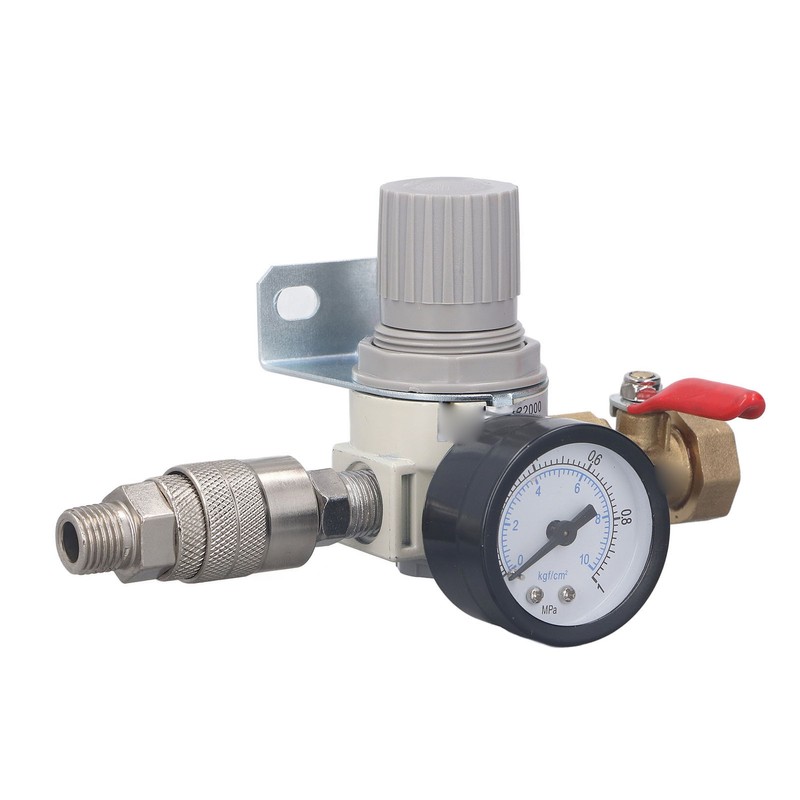 Air Compressor Replacement Pressure Regulator AR2000 1/2 Inch NPT Air