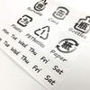 nc-smile Garbage Seal Sticker Resource Sorting Recycled Water Resistant Laminated