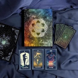 JP GAMES LTD Mirra Visions - 79 Card Tarot & Oracle Lenticular Card Set by James R.Eads, Adult Divination Deck 14+