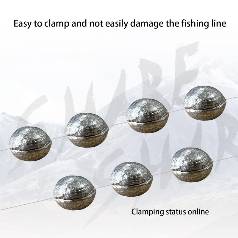 Lead Weights Fishing,Adjustable Bass Casting Weights - Fishing Weights, 5