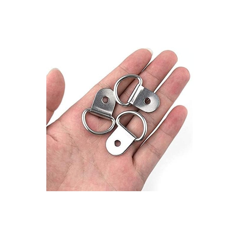 D Ring Lashing Eyelets Stainless Steel, Pack of 12 Construction