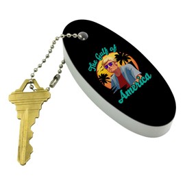 GRAPHICS & MORE Gulf of America Trump Floating Keychain Oval Foam Fishing Boat Buoy Key Float