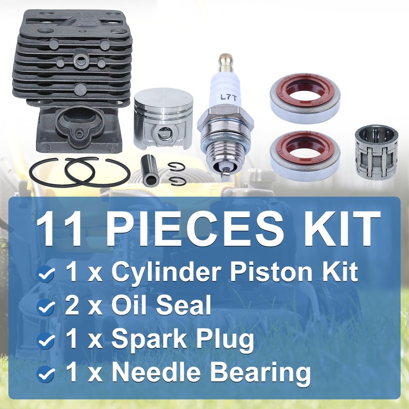 AUMEL 40mm Cylinder Piston Kit For Stihl FT250 HT250 FS250
