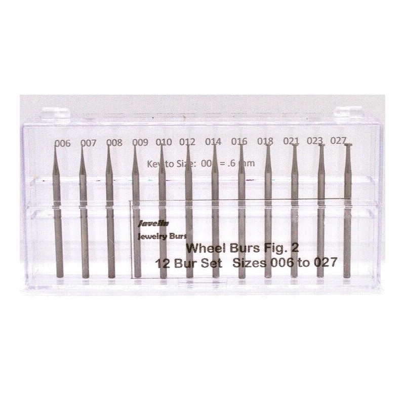 Javelin 3 POPULAR JEWELERS BUR SETS: CYLINDER, WHEEL, ROUND, Jewelry