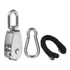 PATIKIL M20 Single Pulley Block, 1 Set 304 Stainless Steel