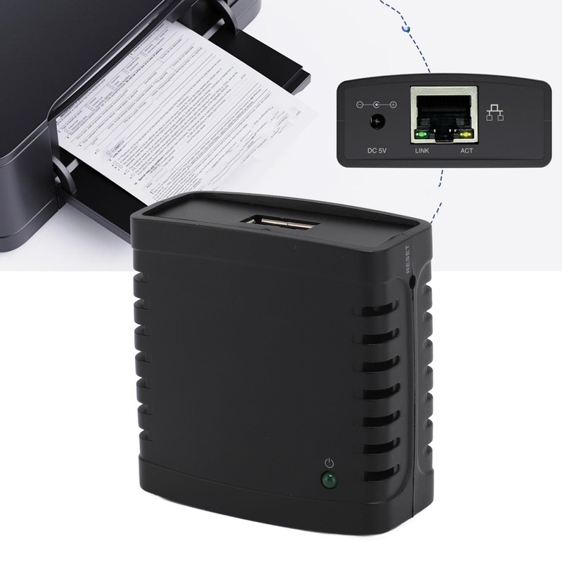 USB Print Server 100Mbps High Speed Wireless Print Server USB