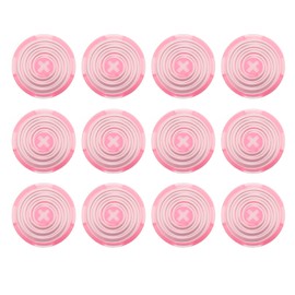 12pcs Arcade Button Cover Replace Mechanical Push Button Cover for Kailh for Cherry for TTC for Akko for Glorious Switches Pink
