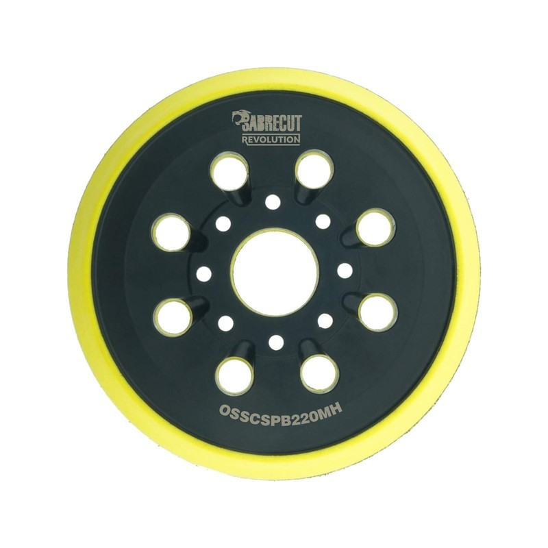 2 x SabreCut OSSCSPB220MH_2 125mm Medium Hard 8 Hole Random