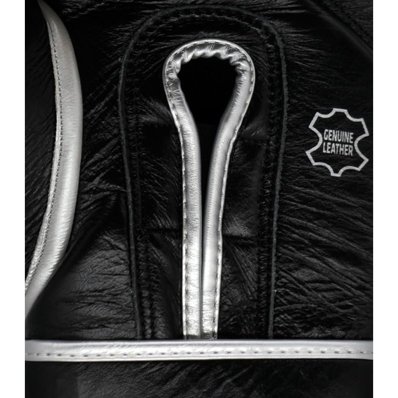 Exigo Elite Leather Hook and Loop Sparring Boxing Gloves -