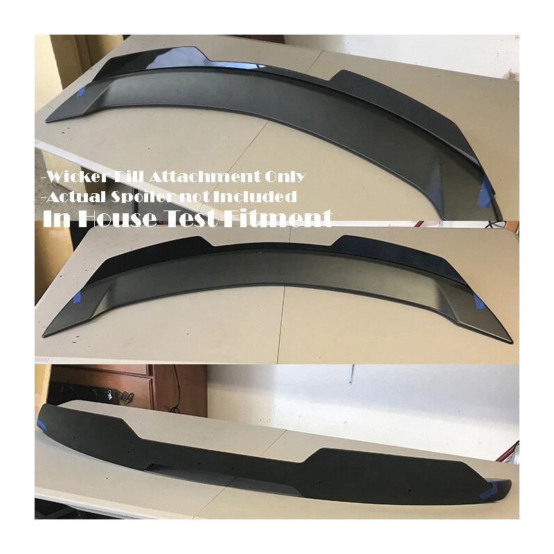 SDeelCase Black Decklid Wing Add on Wickerbill w/ Rivnut Tool