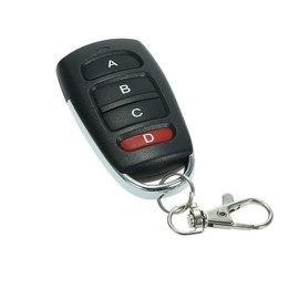 433Mhz Remote Control for Electric Gate Garage Door Universal Cloning Remote Control Key with Key Fob Wireless Remote Control,1/2 Pcs