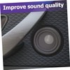 Alipis 4pcs Foam Speaker Ring Adapter for Car Audio Systems