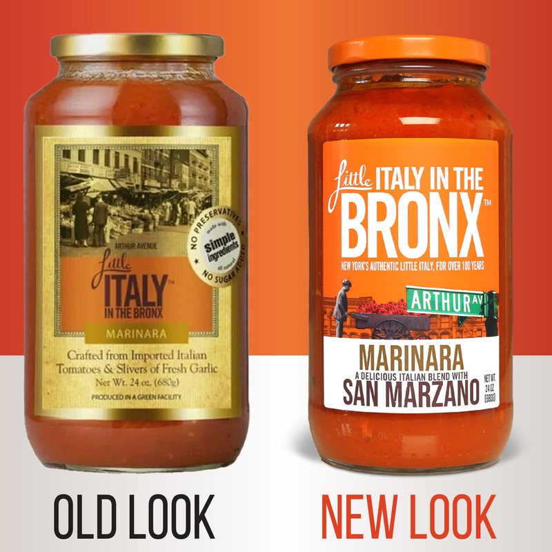 Little Italy in the Bronx Marinara Sauce - Pasta Sauce,