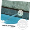 ORFOFE Abs Material Inlet Grille for Pool Wall Mount Safety