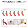 Ferroday 6 Way CO2 Gas Manifold, CO2 Gas Distributor, 5/16"