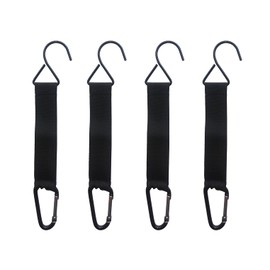 Dongawin Fence Hook-Used for Baseball/Softball Equipment, Racket Bags, Tennis Bags, Water Bottle Basketball Bags, and Other Backpack Tote Bags and Anything You Think is Suitable for. (4pcs)