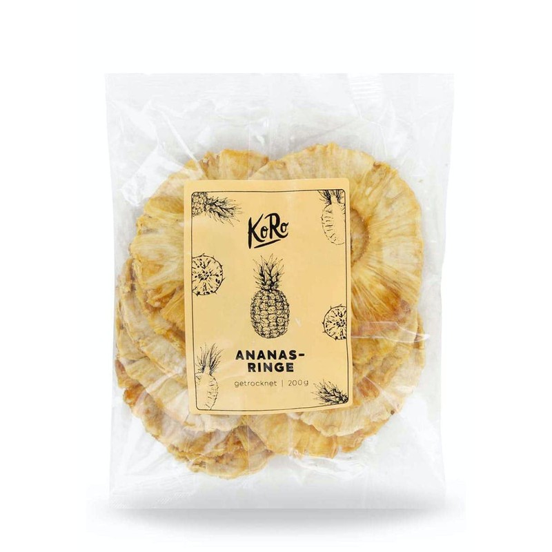 KoRo - Anelli di ananas senza zuccheri aggiunti formato prova