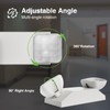 FREELICHT 4 Pack LED Emergency Lights for Business, with Battery