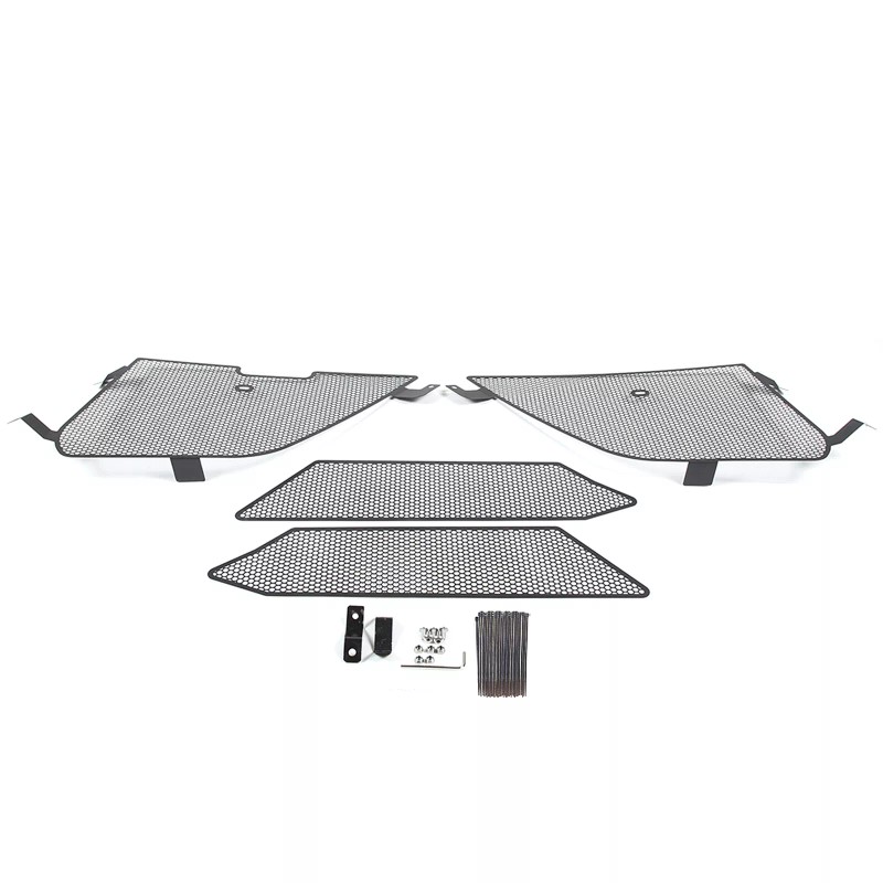 Ynei Black Stainless Side Intake Mesh Grille Insert GUARD Fits