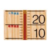 Shinwa Sokutei M-023 48481 Thermometer, Analog, Wall Mounted, Wood