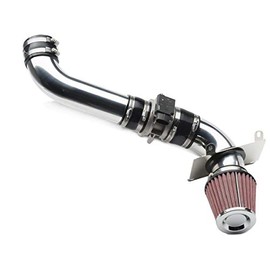 SR Performance Cold Air Intake Kit - High Flow Filter Polished; Compatible with Ford Mustang 5.0L 1986-1993