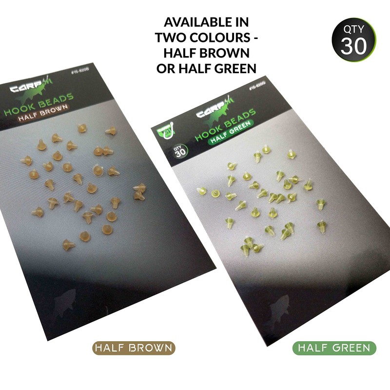 CARP ON - 30 Pack of HOOK BEADS Rig Terminal