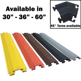 Electriduct Home 'n' Office Small Drop Over Cord Protector - 60" (5 Feet) Wire Cover | Black