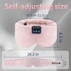 Sleep Headphones Bluetooth Eye Mask, Soft Wireless Headband with Ultra-Thin