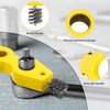 4 in 1 Fitting Brush, Copper Pipe Tubing Brush Cleaner,
