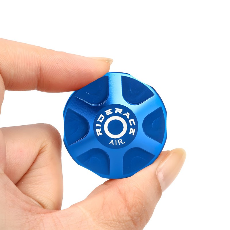 Bicycle Fork Cap Air Valve Cover, Lightweight Aluminium Fork Valve