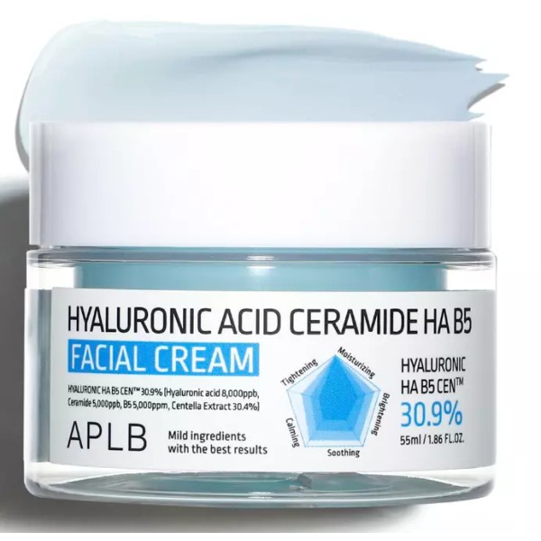 APLB HYALURONIC ACID CERAMIDE HA B5 FACIAL CREAM 55ml -