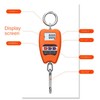 Electronic Hook Scale 200kg Small Orange Wireless Industrial Fishing Scale