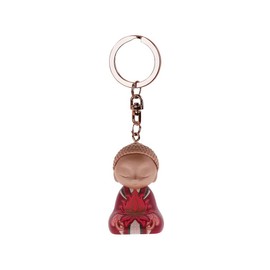 Little Buddha Keyring Never let the things, multicoloured