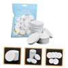 BIUDECO Manicure Grinding Slices 50pcs Nail Sanding Discs for Exfoliating