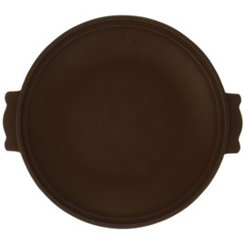 Aluminum Round 陶板 Burn 素焼 Brown M10 – 391 