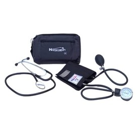 Homecare Kit Baumanómetro con Estetoscopio Simplex Negro 100 Preciso con Estuche Portátil  REGALO SALUD 360                                           