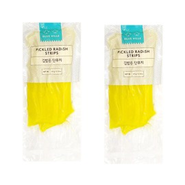Blue Ville Korean-Style Chikin-Mu Crunchy Pickled Radish - Strips 350g (Pack of 2)