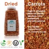 Harmony House Foods Dehydrated Diced Carrots - Air Dried Vegetables