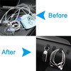 WINKA Car Sticky Hooks, Multifunctional Vehicle Adhesive Hooks Car Storage
