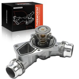 Frankberg Engine Coolant thermostat Housing 97癈 Compatible with 3 Series Cabrio E46 320Ci 323Ci 325Ci 330Ci 2.2L-3.0L 2000-2007 5 Series Touring E61 525i 2.5L 2004-2010 Replace# 11531437040