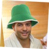 TOVINANNA Absorbent Heat Insulating Hair Drying Cap for Steam Room