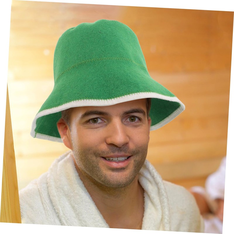 TOVINANNA Absorbent Heat Insulating Hair Drying Cap for Steam Room