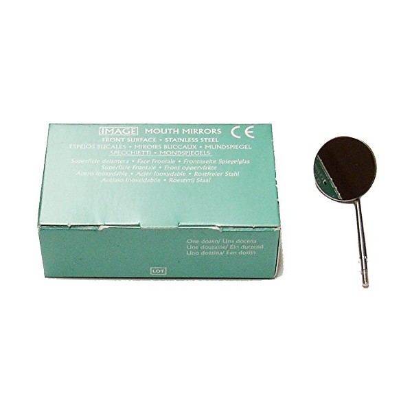 Dental USA 6951B Mirror Box Of 12 #5 C/S Front