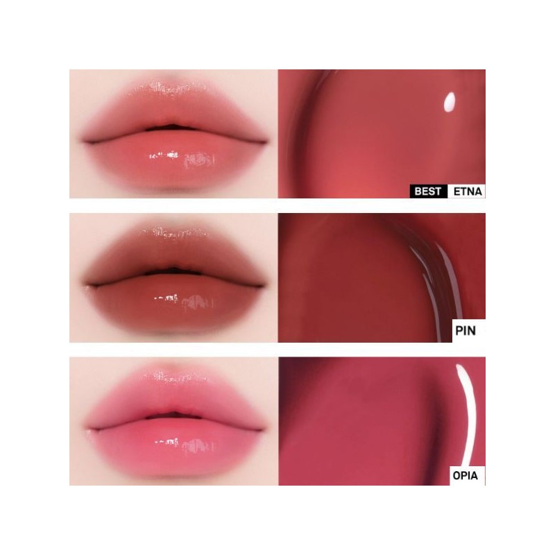 NAMING Glowy Heart Lip Tint 5.7g(Blurry Mini Tint gift), Color:HOUND
