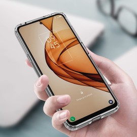 Cbus Wireless Clear Hard Case Cover for TCL 20s — Drop Tested Protection