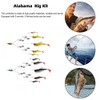 Alabama Rig Kit 5 Arms Alabama Umbrella Rig Bass Fishing