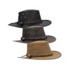 WALKER AND HAWKES - Premium Brown Full Grain Cowhide Leather